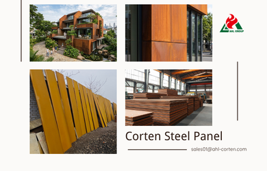 Corten Steel Cladding Panel